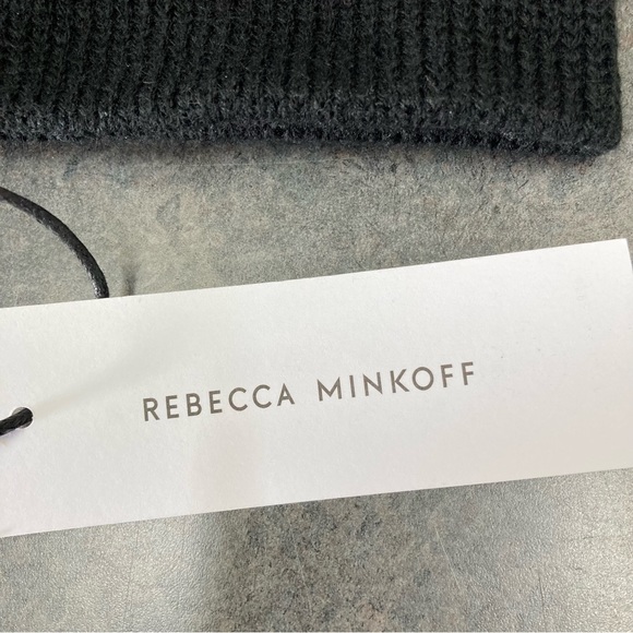 Rebecca Minkoff Black Star Beanie NWT - Picture 4 of 9